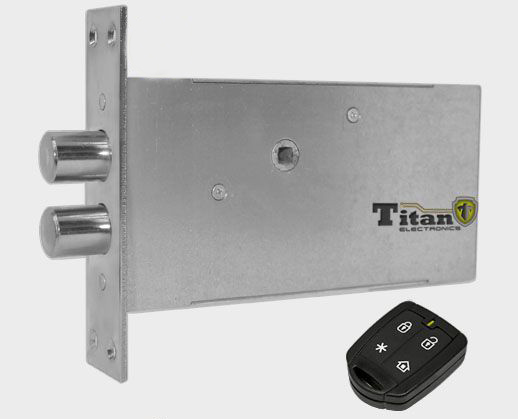 замок электромеханический накладной